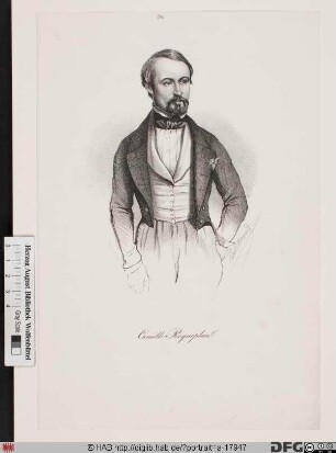 Bildnis Camille (-Joseph-Étienne) Roqueplan, gen. Rocoplan