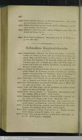 Gebundene Kupferstichwerke
