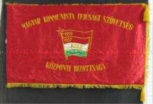 Banner des Ungarischen Kommunistischen Jugendverbandes