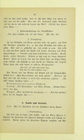 9. David und Goliath
