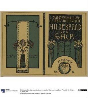 Landeshuter Leinen-Industrie Hildebrand und Sack. Preisliste Nr. 8