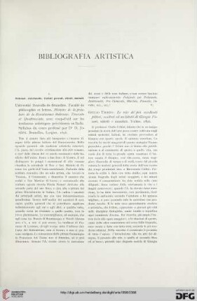 Bibliografia artistica