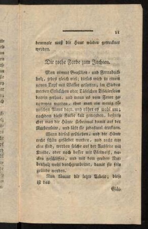 11-20, Die rothe Farbe zum Juchten; ...