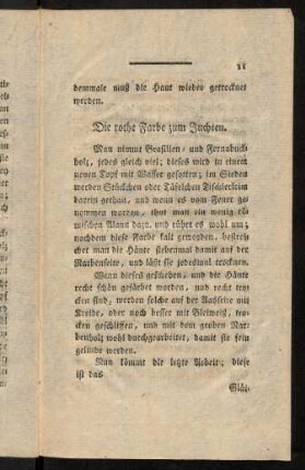 11-20, Die rothe Farbe zum Juchten; ...