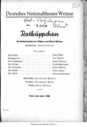 Rotkäppchen