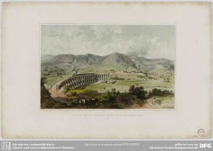 Viaduct bei Franzdorf, Stationsplatz daselbst und der Hirschthaler Viaduct