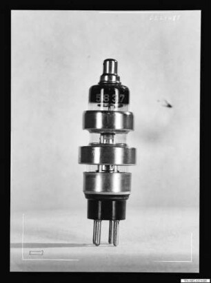 Röhre 5837 ohne Maßstab, Bild 2; Foto 1962