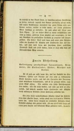 Zweite Abtheilung. Anfertigung zweckmäßiger Laugenwagen, Areometer, für Seifensieder, Färber, Bleicher und Gerber