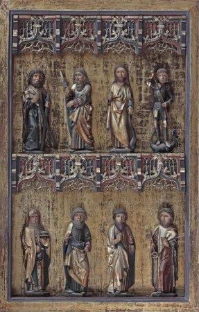 Marienaltar — Rechter Altarflügel: Heilige