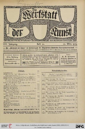 Heft 25 (22. März 1909)