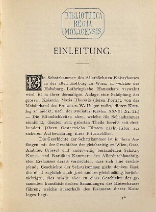 Die Schatzkammer des Allerhöchsten Kaiserhauses