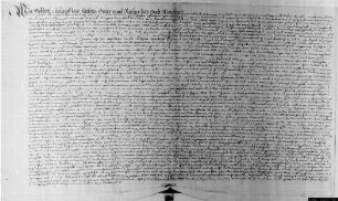 Testament von Wichman, Johan und Katharina Wermeling, Eheleute