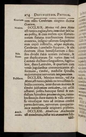 270-281, DCCLXII. Tarsi. - DCCLXXXVI. Nasus. Dorsum.