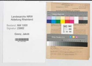 Entnazifizierung Jakob Grenz, geb. 09.02.1889 (Kaufmann)