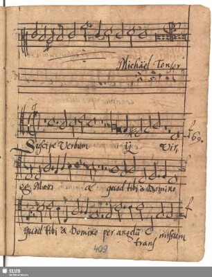69. Tonsor, Michael: Suscipe verbum