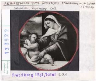 Sebastiano del Piombo: Madonna mit Kind. London, Pouncey Collection