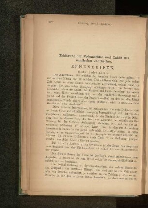 Ephemeriden.