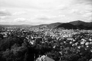 Freiburg: Stadtblick vom Hildaturm