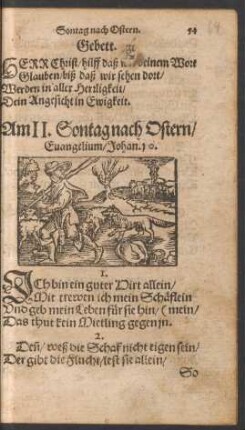 Am II. Sontag nach Ostern ...