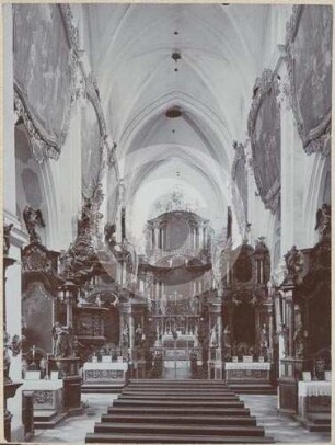 Chor der Klosterkirche Heinrichau nach O