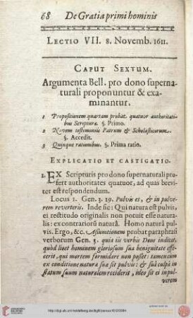 Caput Sextum
