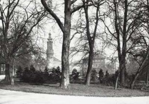 Weimar, Park an der Ilm : Weimar. Park an der Ilm. Blick zum Schloss
