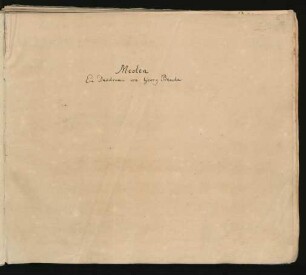 Medea; Sprechstimme (X), orch; LorB 477