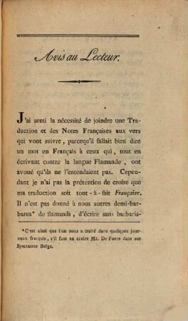 Aen de Belgen : = Aux Belges