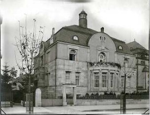 Billing, Hermann; Karlsruhe, Nördl. Hildapromenade 3/ Maximiliansstraße; Villa von Schwedler (Villa Billing) - Außenansicht