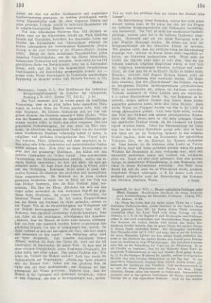 153-154 [Rezension] Dahlmann, Joseph, Der Idealismus der indischen Religionsphilosophie im Zeitalter der Opfermystik