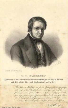 Bildnis von Hans Reimer Claussen (1804-1894)