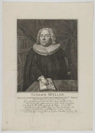 Bildnis des Iohann Müller