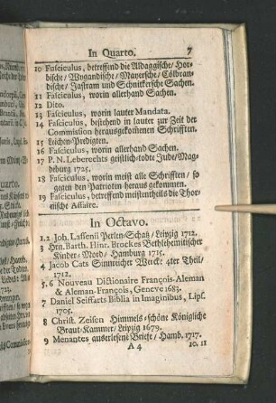In Octavo.