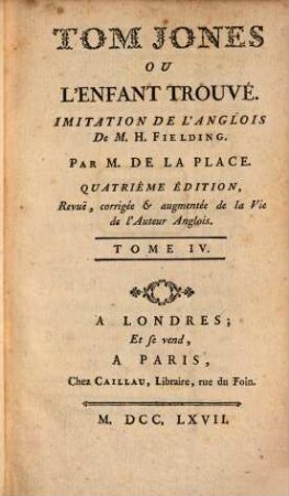 Tom Jones Ou L'Enfant Trouvé, 4