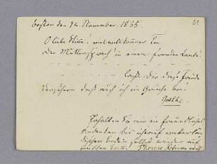 Therese Robinson. – Boston, 07.11.1835