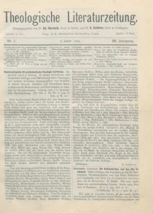 1-2 [Rezension] Hauck, Albert (Hrsg.), Realencyklopädie für protestantische Theologie und Kirche. In 3., verb. u. verm. Aufl. 12. u. 13. Band