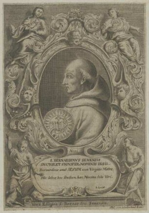 Bildnis des S. Bernardini Senensis