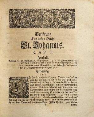 Kurtze Erklärung des I., II. und III. Briefs St. Johannis