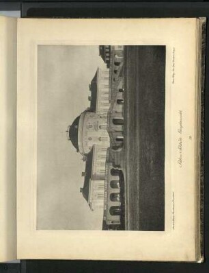 Schloss Solitude. Hauptansicht