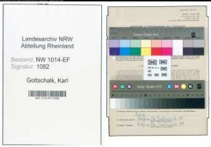 Entnazifizierung Karl Gottschalk , geb. 03.10.1913 (Lehrer)