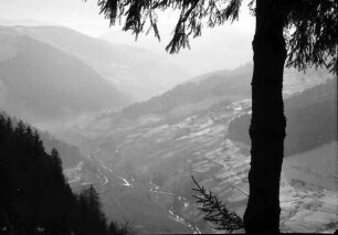 Todtnau: Tal nach Todtnau im Gegenlicht bei Todtnau