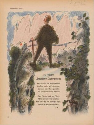 "75 Jahre Deutscher Alpenverein"