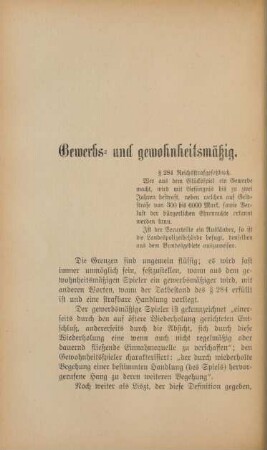 Gewerbs- und gewohnheitsmäßig