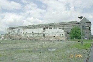 110 kV-Schalthaus (Reste), h Maschinenhaus Werk II, von S