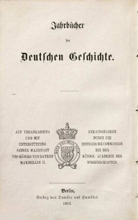 Jahrbücher des fränkischen Reichs : 741 - 752