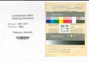 Entnazifizierung Heinrich Flessner , geb. 27.02.1892 (Kriminalbeamter)