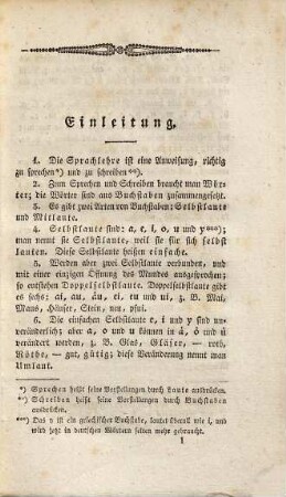 Anleitung zur gründlichen Erlernung der deutschen Sprache nach Lhomond's Lehrweise