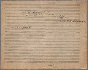 Rheinisches Trinklied, Singstimme, einst. Chor, Klavier - BSB Mus.Schott.Ha 6166-2