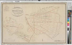 Laer (Laer), Teilung des Heiligenfeldes, Brouillonkarte Bl.3 Freisenbrock