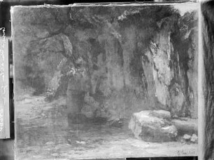 Felsen an der Loire